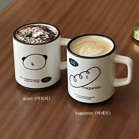 two tone cozy mug