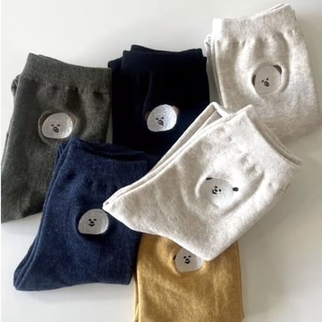 eune mind embroidered socks