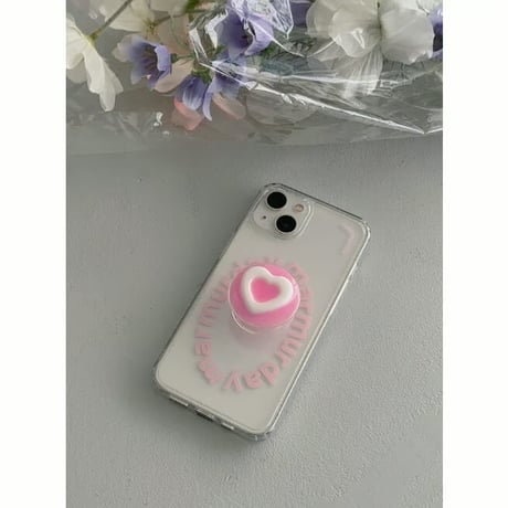 Focus Mood Jelly Hard Case Pink