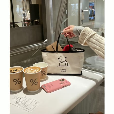 Mini Leather Handle Bag