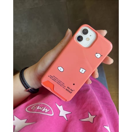 Pink Glossy Card Hard Case
