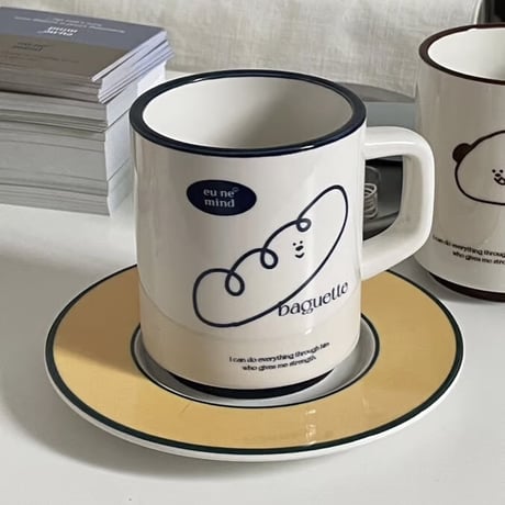 two tone cozy mug