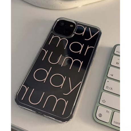 Modern Color Jelly Hard Case Pink