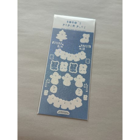 Glitter stickers
