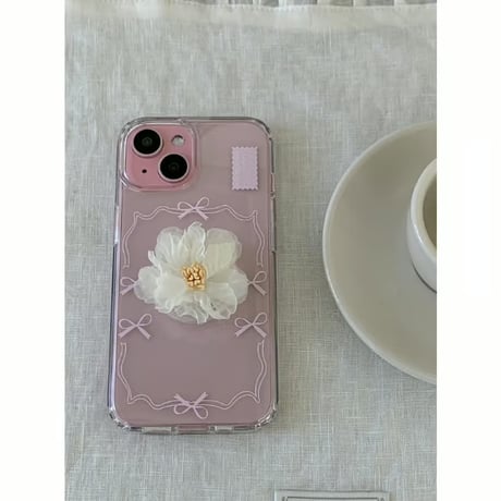 Ballerina Ribbon Pink Jelly Hard Case