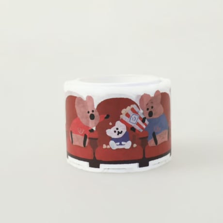 POPCORN PLEASE masking tape