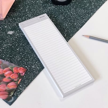 More Basic B5 Half Memo Pad