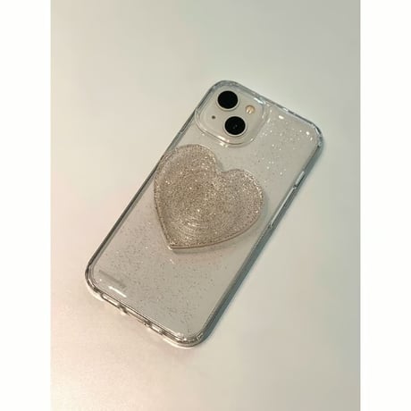 Gold Starlike Heart Resin Tok