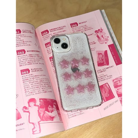 Starlight Tok Tok Gel Hard Resin Case Pink