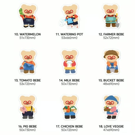 1PC REMOVABLE STICKER
