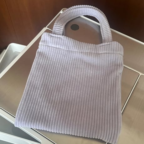 corduroy eco bag