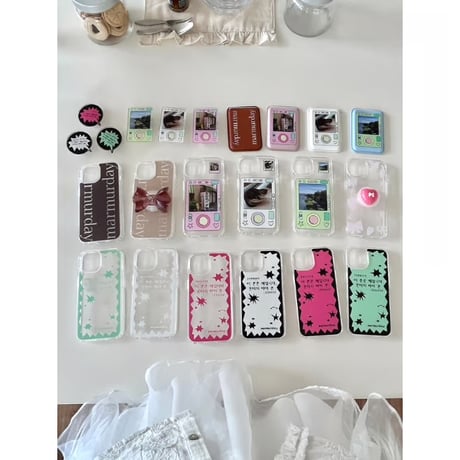 Brown Basic Jelly Hard Case Dark chocolate