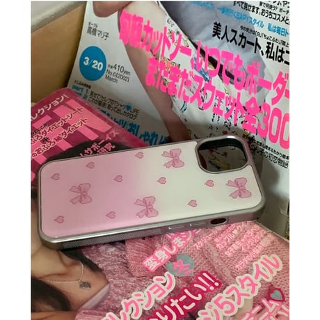 Ribbon Pixel Two-tone Silver Epoxy Case