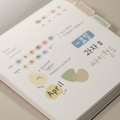 Alphabet Sticker Set