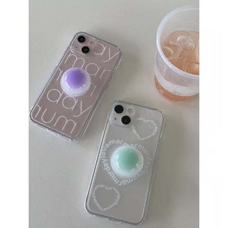 Modern Color Jelly Hard Case white