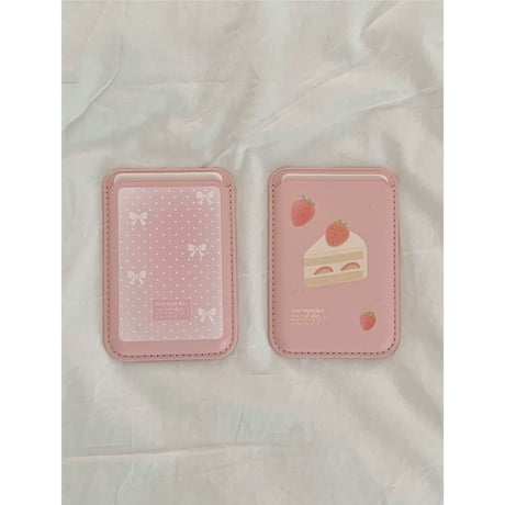 Pink Berry & Dot MacSafe Exclusive Card Pocket