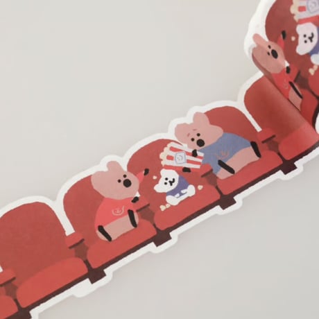 POPCORN PLEASE masking tape