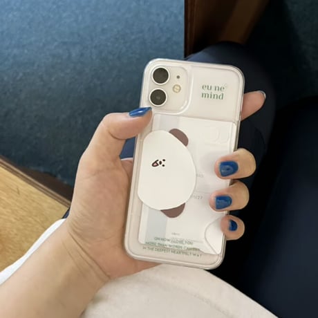 【our store stock】card poket clear hard case atori