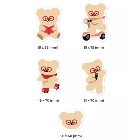 HAPPY BEBE STICKER PACK