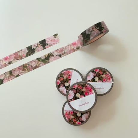 VINTAGE FLOWER masking tape
