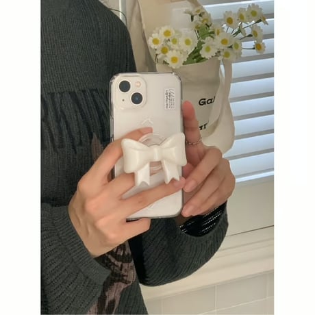 White Ribbon Emoji Tok