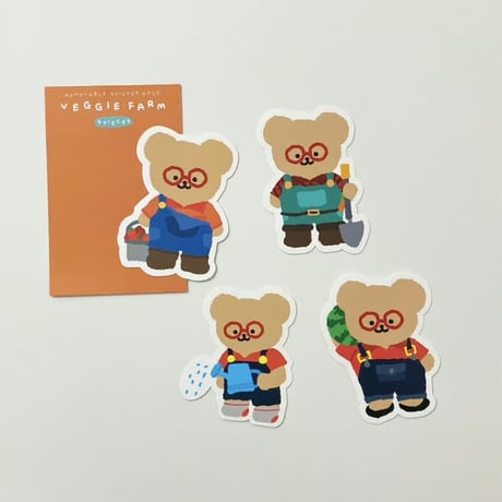 VEGGIE FARM STICKER PACK