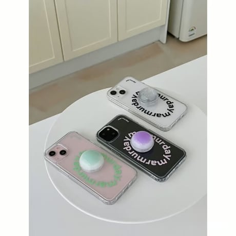 Focus Mood Jelly Hard Case Pink