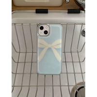 Sky Ribbon Silver Epoxy Case