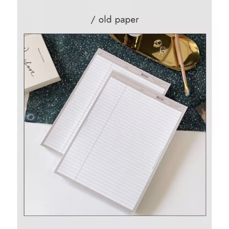 More Basic B5 Memo Pad