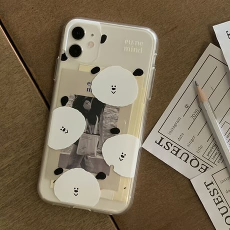 【our store stock】amung pattern jelly case