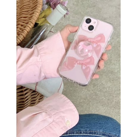 Ribbon Heart Hemisphere Grip Tok