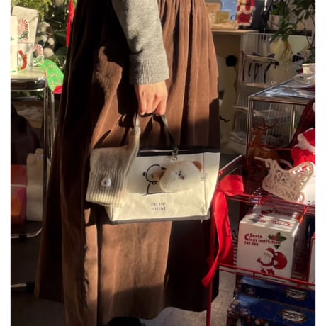 Mini Leather Handle Bag