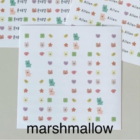 name sticker
