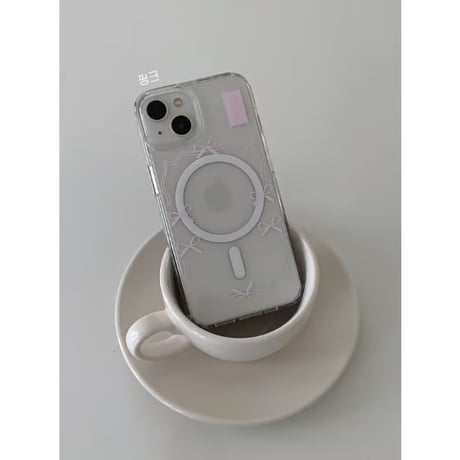 Ballerina Ribbon Pink Jelly Hard Case