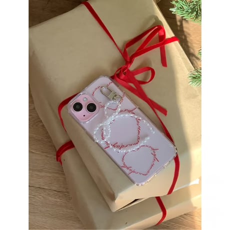 Red Heartbeat Jelly Hard Case