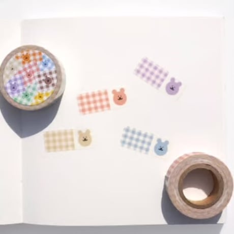 check bear masking tape