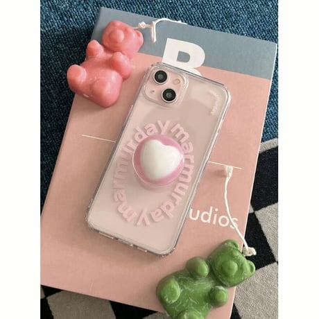 Focus Mood Jelly Hard Case Pink