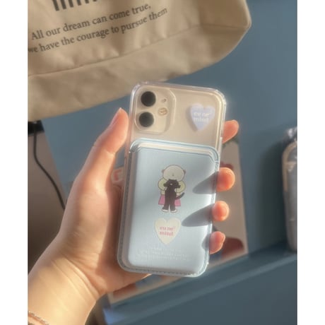 Spring Babyblue Mag Safe Gel Case