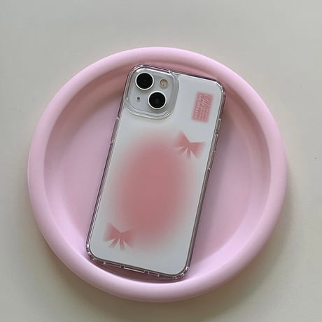 Ribbon Blur Gel Hard Case