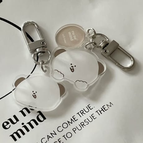 logo charm keyring ver.2