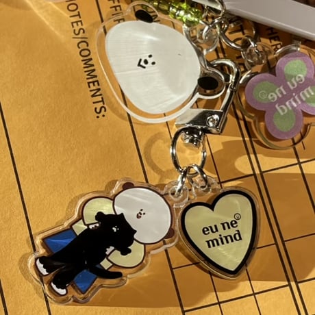 winter keyring