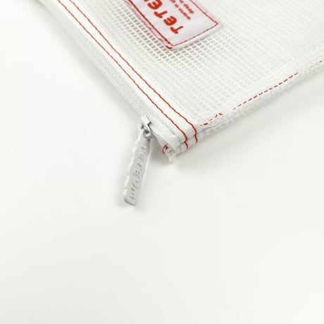 RED POINT MESH POUCH MEDIUM