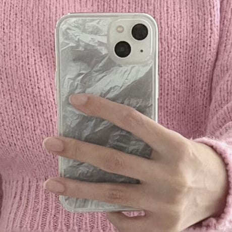 Crumpled Paper Jelly Hard Case