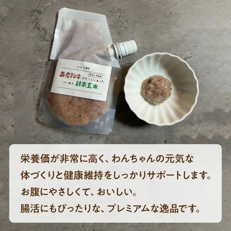 酵素玄米牛肉ペースト