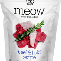 meow　ビーフ&ホキ