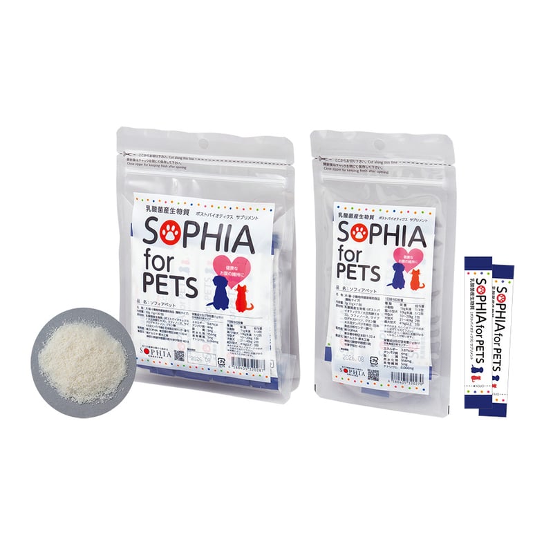 腸活したい子に！ SOPHIA for PETS (ソフィア ペット) 顆粒タイプ | Shu