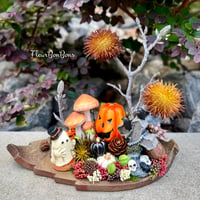 《  備前焼ハッピーハロウィンNo.1 》  税込,  送料込, 箱 梱包緩衝材込