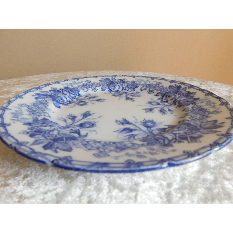 フランスアンティークMontereau プレート CREIL ET MONTEREAU B&Cie プレート 4 - フランティーク