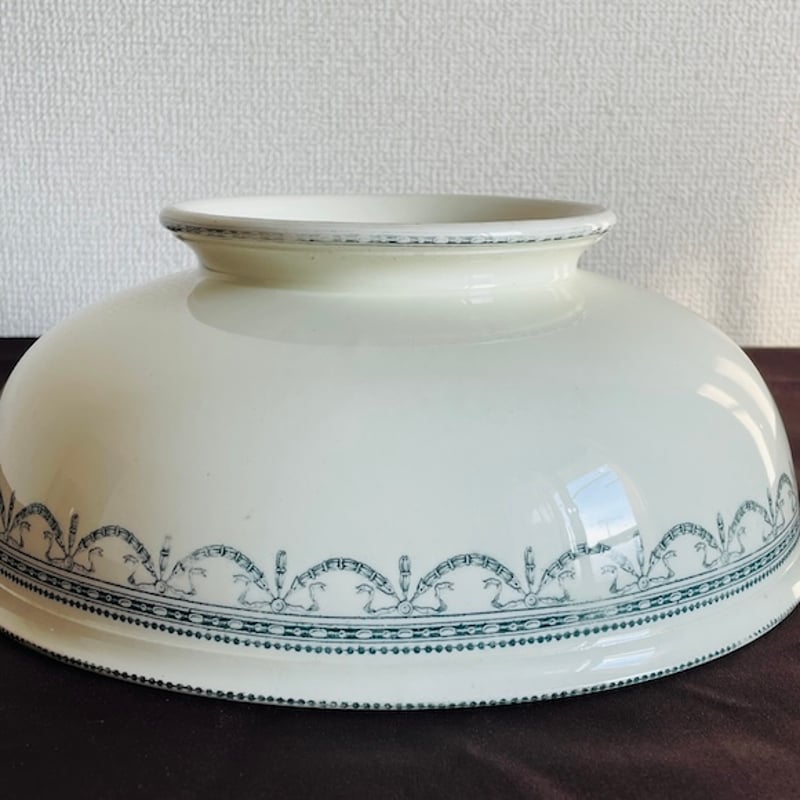 ⚫︎フランスアンティーク⚫︎リボン小花ガーランド 可憐なサラン窯レギュミエール ⚫︎フランスアンティーク⚫︎リボン小花ガーランド 可憐なサラン窯