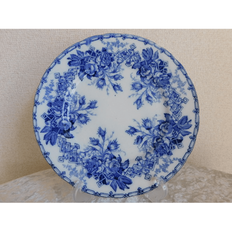 フランス アンティークプレート Creil et Montereau [i027] | sha